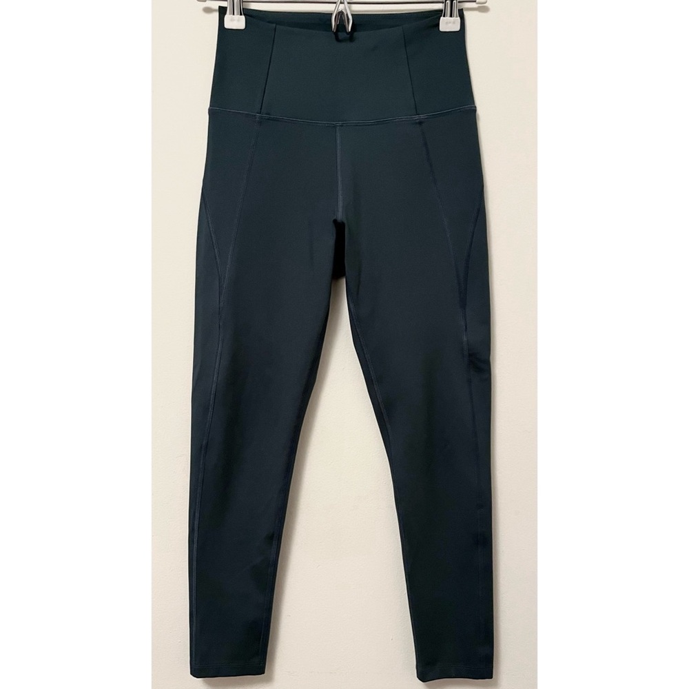girlfriend collective • XS • Compressive High Waisted Legging Moss 23.5” Inseam
